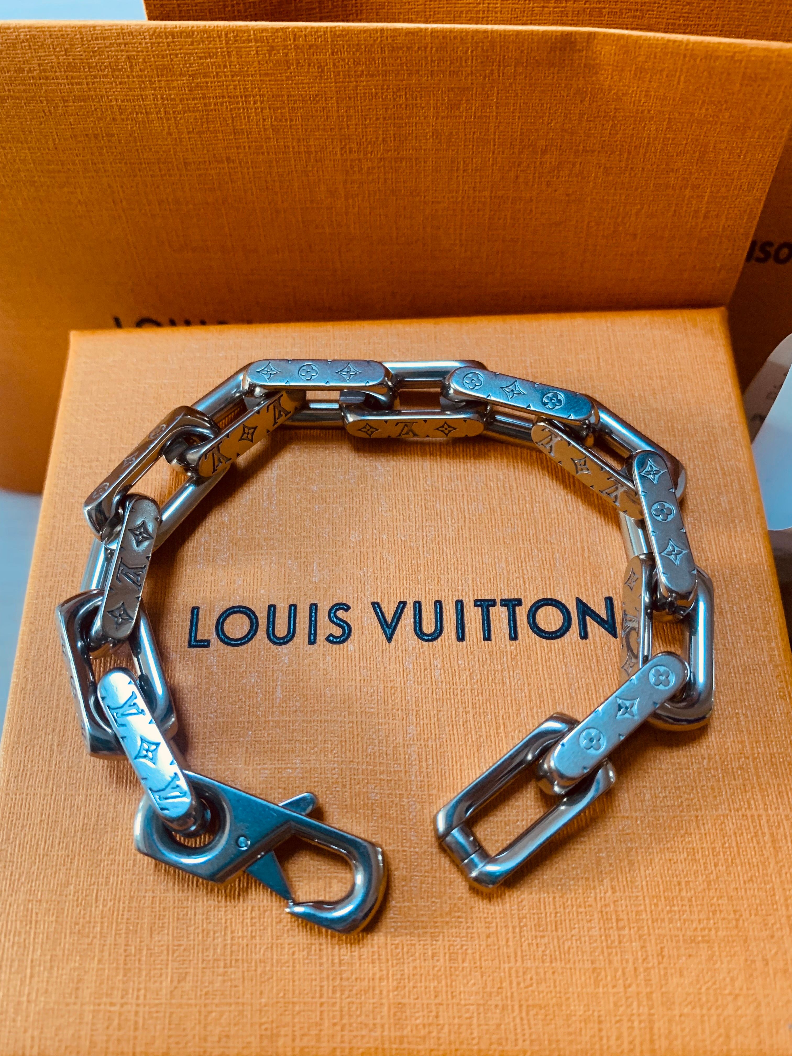 Louis Vuitton Monogram Chain Bracelet