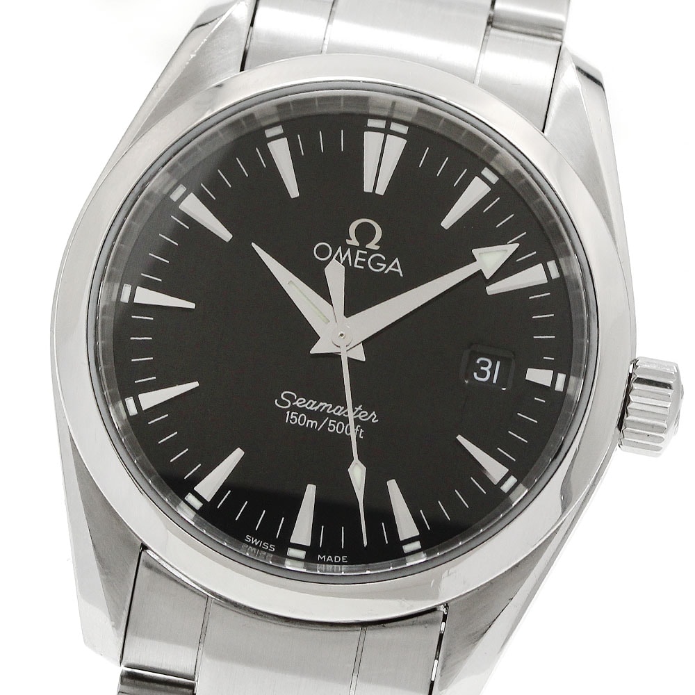 オメガ シーマスター アクアテラ デイト 2518.50 ボーイズ 【中古】
