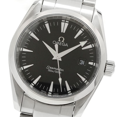 オメガ シーマスター アクアテラ デイト 2518.50 ボーイズ 【中古】