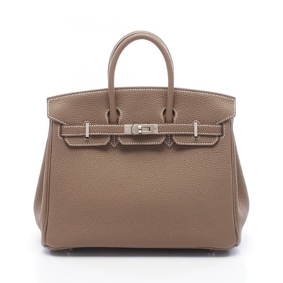 エルメス HERMES バーキン25 エトゥープ ハンドバッグ バッグ トゴ トゴ レディース グレー系 【中古】