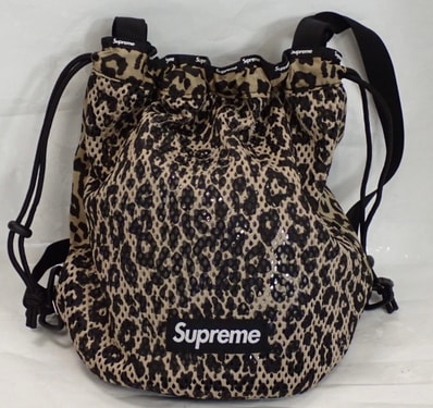 Supreme Mesh Small Backpack "Leopard"