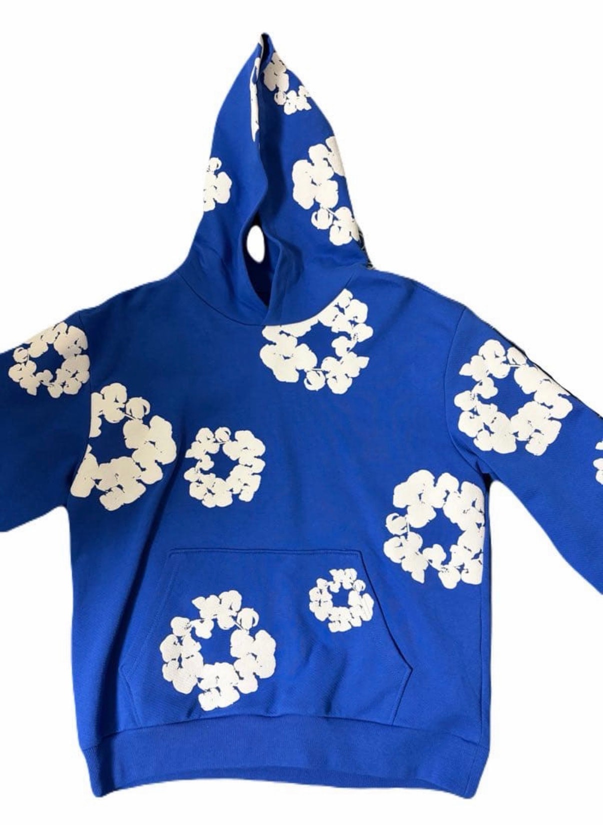DENIM TEARS The Cotton Wreath Sweatshirt "Blue"