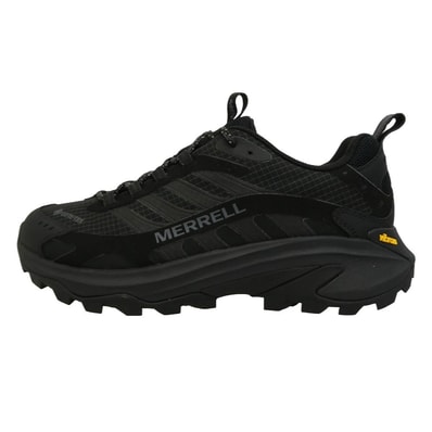 MERRELL メレル J037513 MOAB SPEED 2 GORE-TEX モアブ スピード 2 ゴアテックス スニーカー ハイキングシューズ トレイルランニングシューズ ブラック系 26.5cm【新古品】【未使用】【中古】