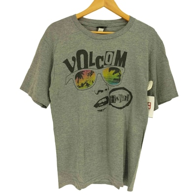 90-2000s サングラス ロゴプリント クルーネックTシャツ【1143654033471】