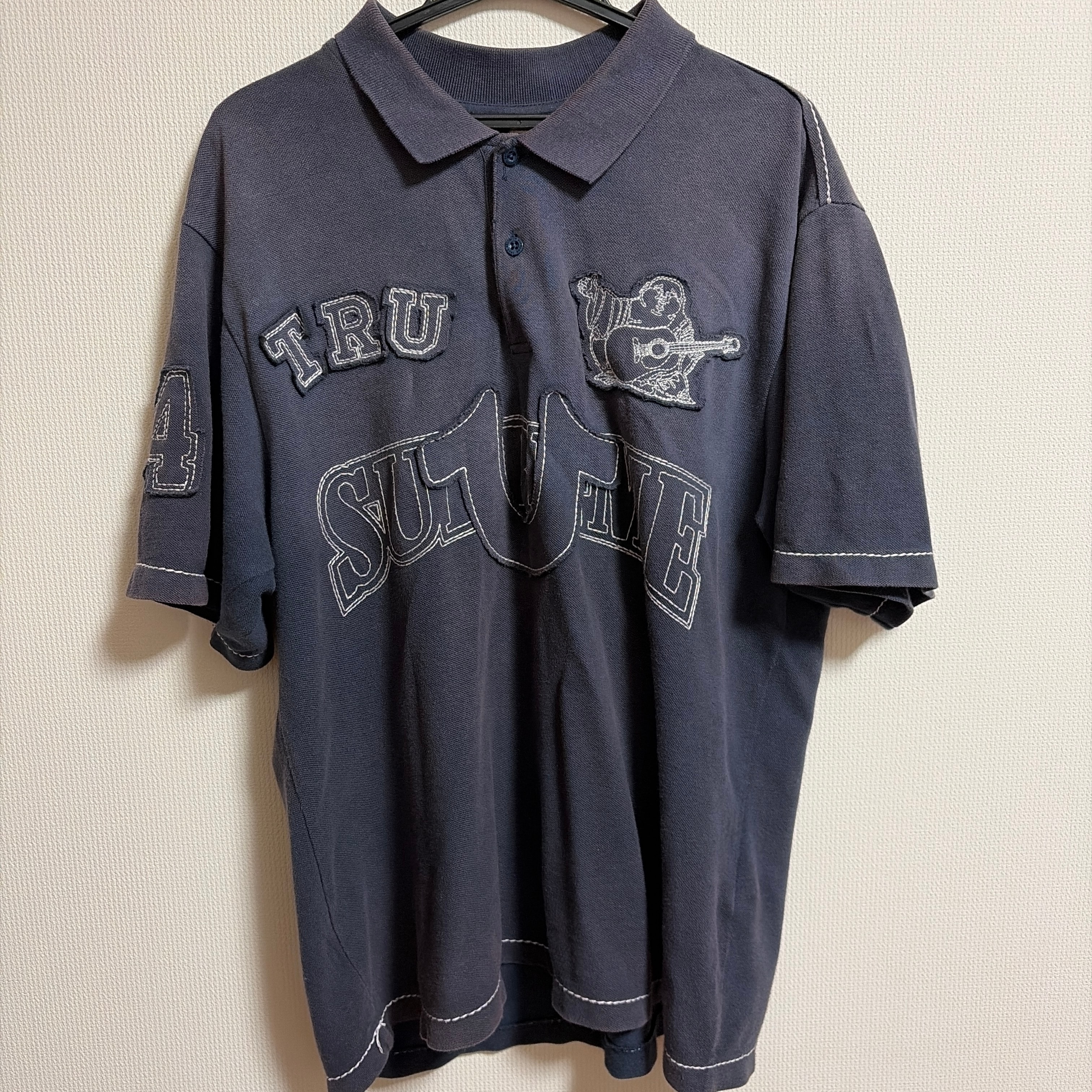 Supreme x True Religion Applique Polo "Navy"