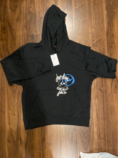 Air Jordan Travis Scott Fragment Hoodie "Black"
