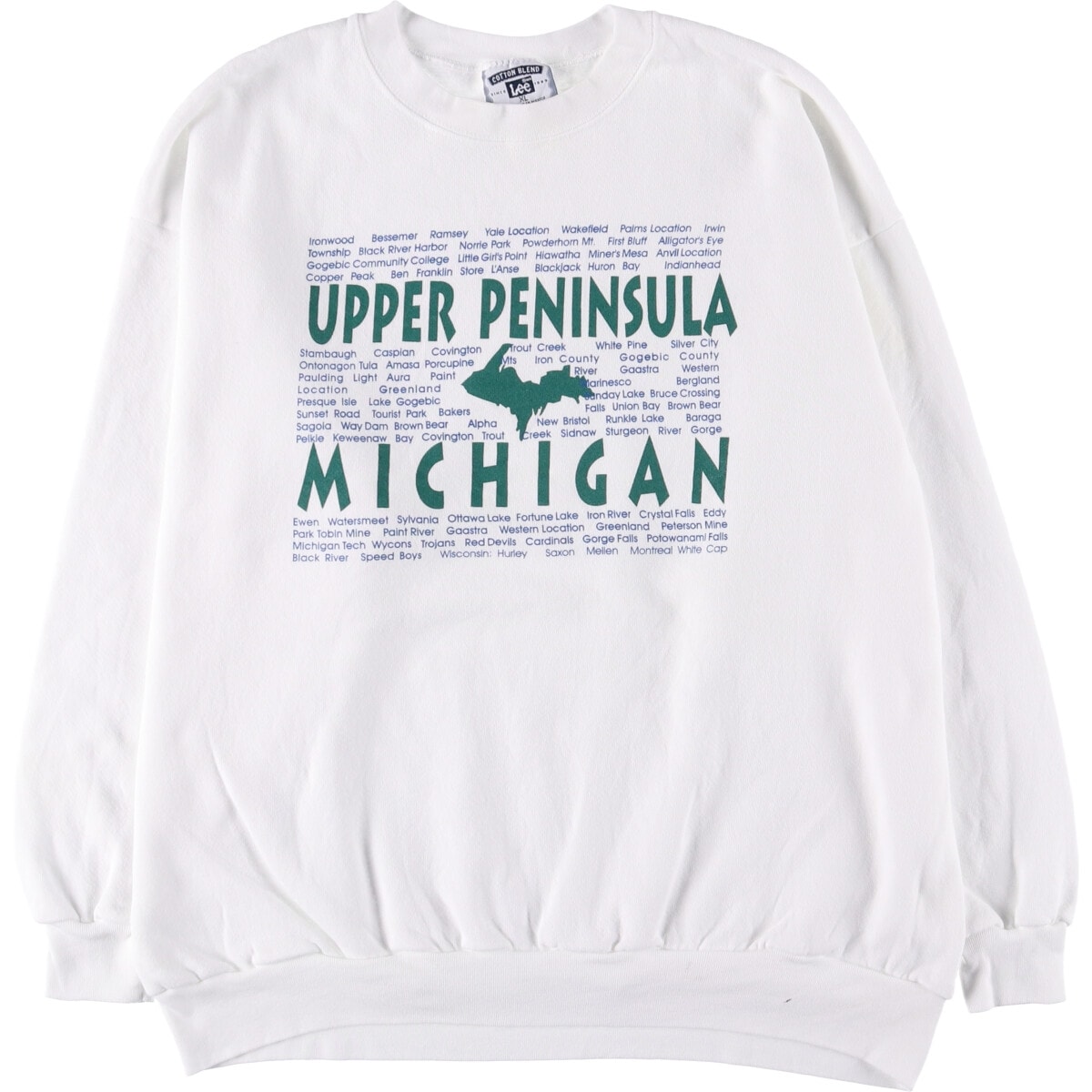 古着 90~00年代 リー Lee HEAVYWEIGHT プリントスウェットシャツ トレーナー メンズXL相当 ヴィンテージ/eaa589770