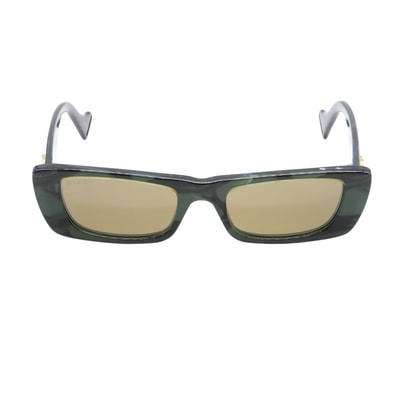 グッチ GUCCI サングラス サングラス 衣料品 プラスチック ニッケル メンズ レディース グリーン系 GG0516S-014/INT/SUN 【新品】