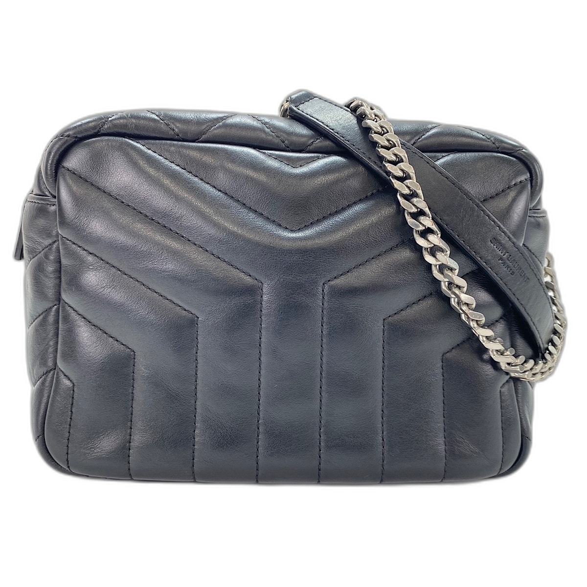 イヴ・サンローラン YSL ルル ショルダーバッグ レザー【中古】