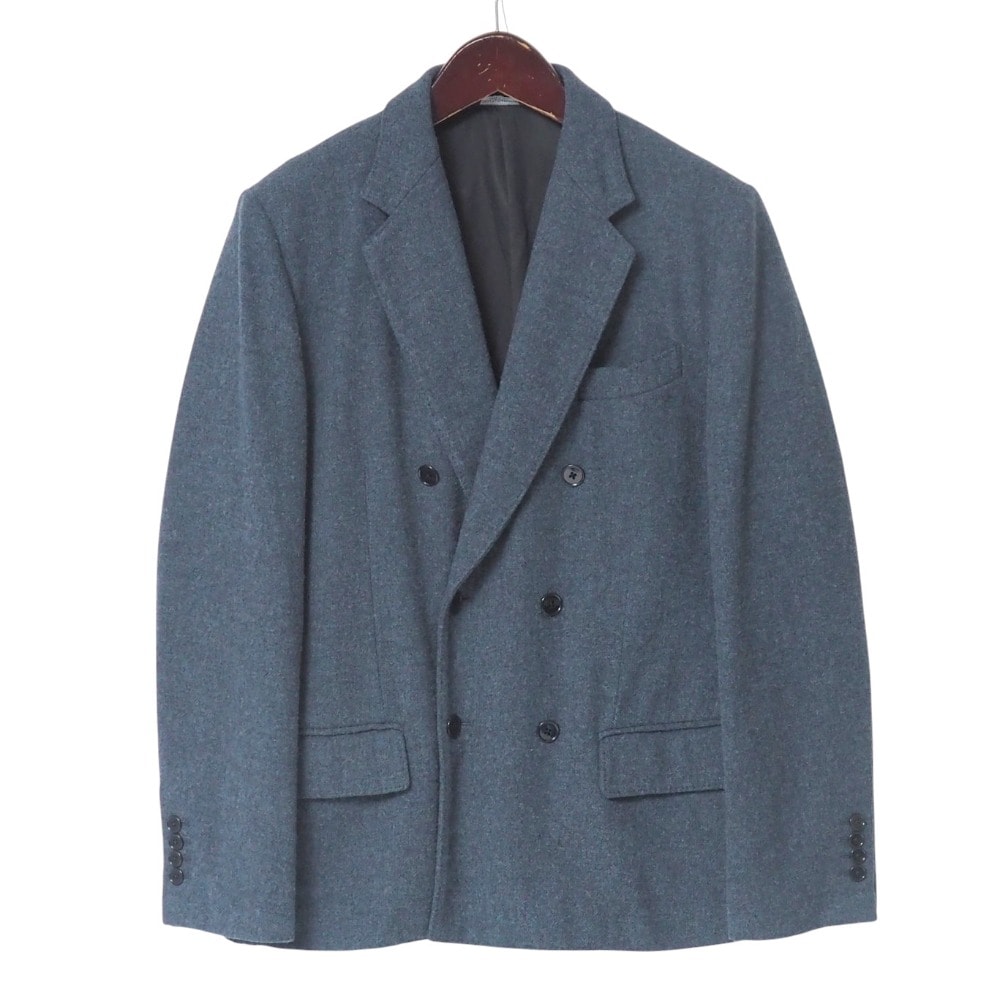 ■美品■DOLCE&GABBANA ドルチェアンドガッバーナ テーラードジャケット サイズ48 ブレザー ダブル ジャケット ウール ブランド古着【中古】20250613/RA5113