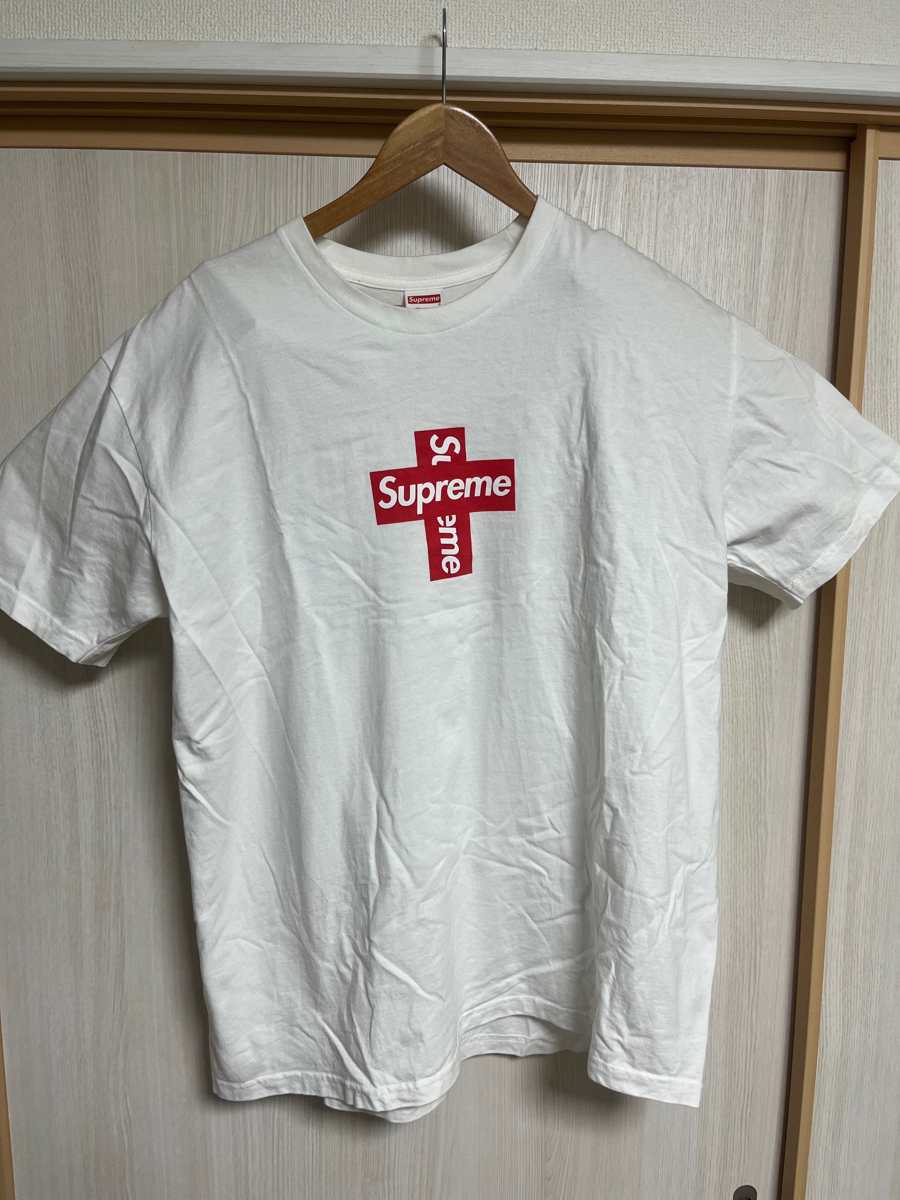 Supreme Cross Box Logo Tee "White"