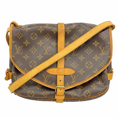 ★最終価格【6da0081】ルイヴィトン ショルダーバッグ モノグラム ソミュール30 M42256 ブラウン【中古】レディース