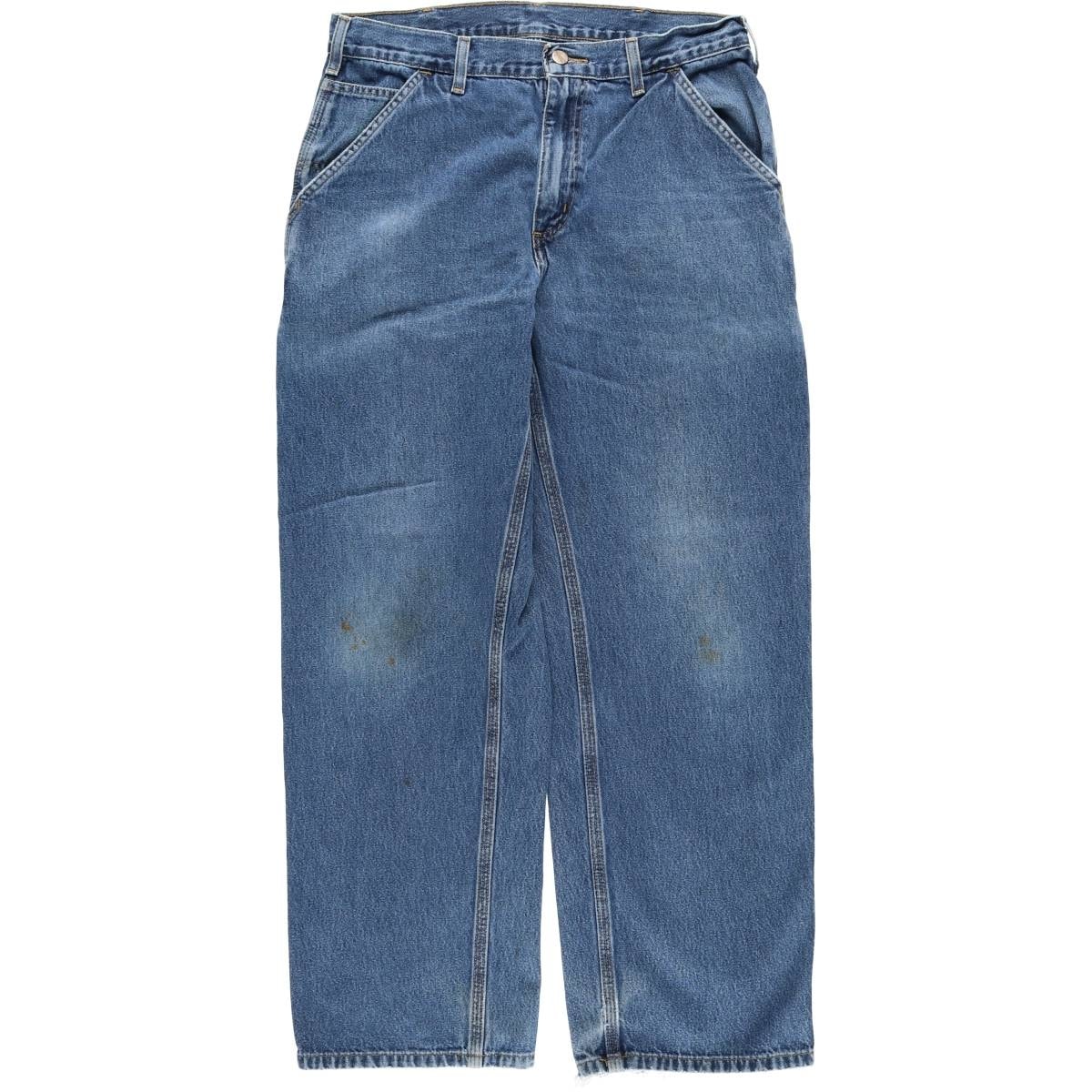 古着 カーハート Carhartt Original Dungaree Fit デニムペインターパンツ メンズw33相当/eaa613017