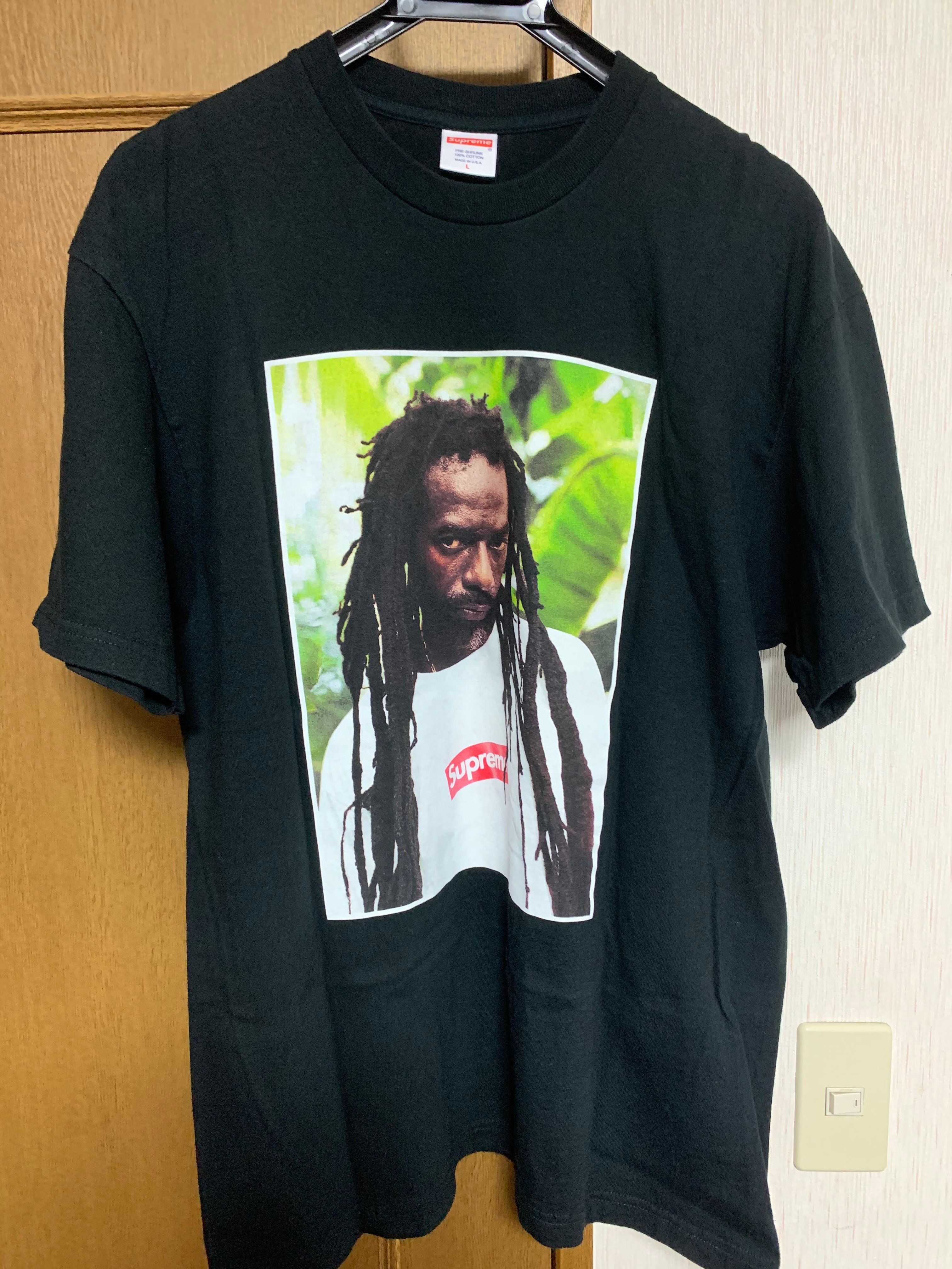 Supreme Buju Banton Tee "Black"