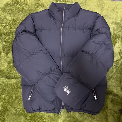 Stussy Down Puffer Nylon "Black"