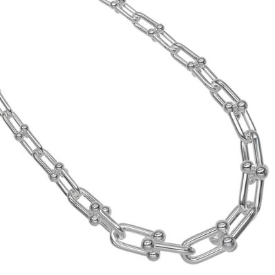 ティファニー ハードウェア グラジュエイテッドリンク レディースネックレス