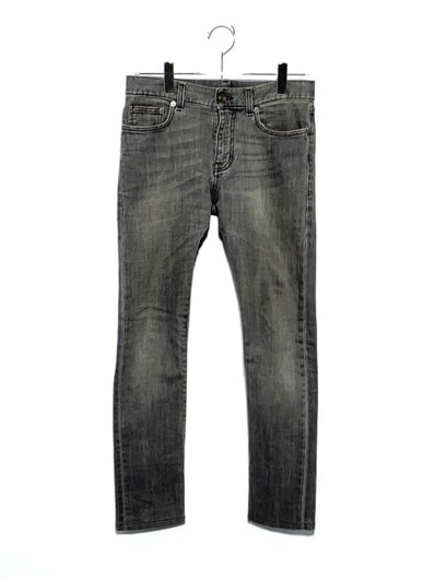 サンローラン ウォッシュ加工 スキニー デニム パンツ