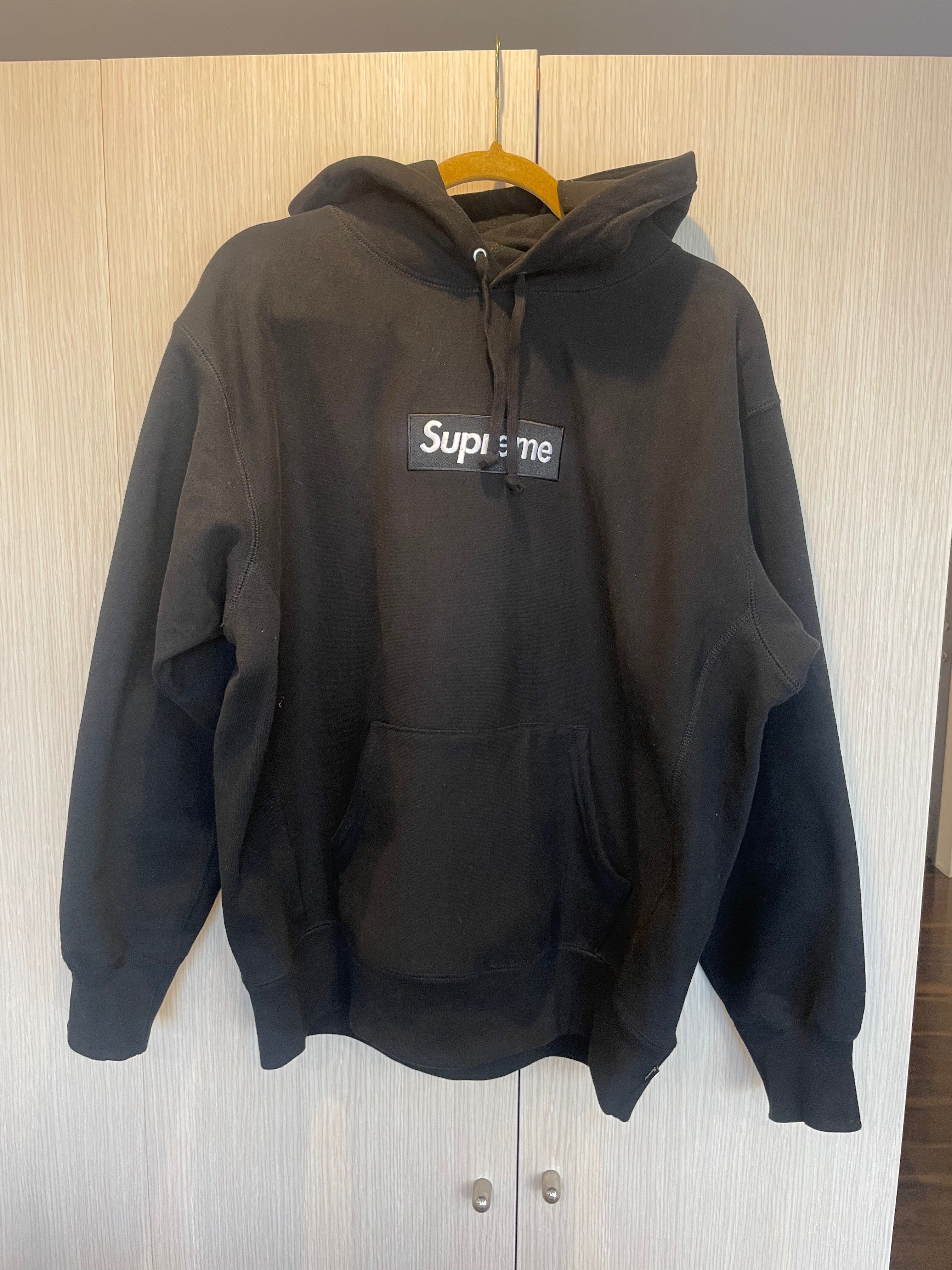 Supreme Box Logo Hooded Sweatshirt "Black" (21FW)