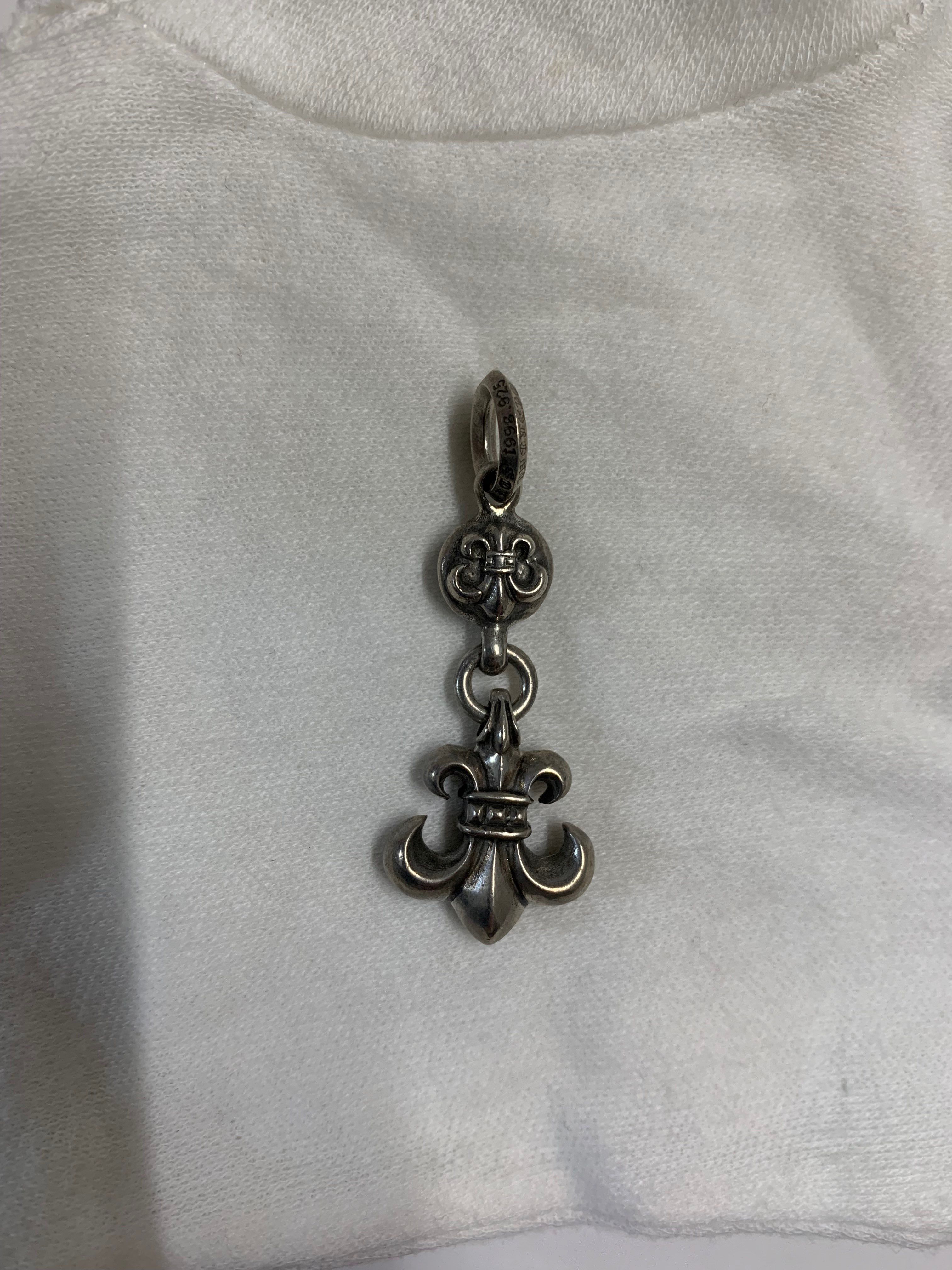 Chrome Hearts 1 Ball BS Flare Charm "Silver"