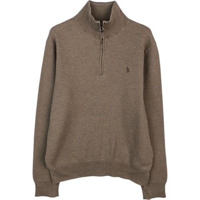 古着 ラルフローレン Ralph Lauren ハーフジップスウェットシャツ トレーナー メンズL相当/eaa624351