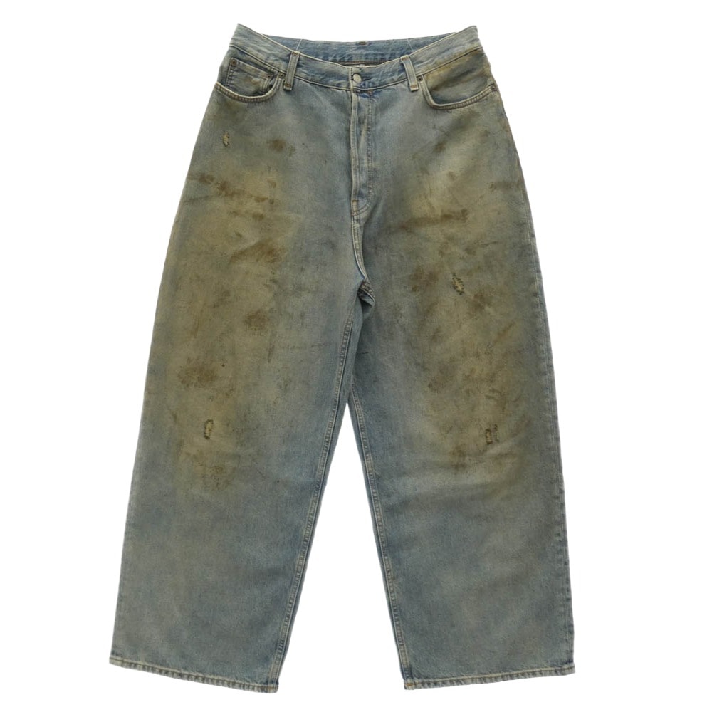 ACNE STUDIOS アクネストゥディオズ FN-UX-5PKT000078 2023 Penicillin ペニシリン Super Baggy Fit Jean ヴィンテージ加工 スーパー バギーフィット ジーンズ デニムパンツ 【中古】
