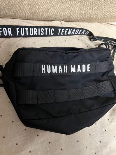 HUMAN MADE MILITARY POUCH #1 "Black"