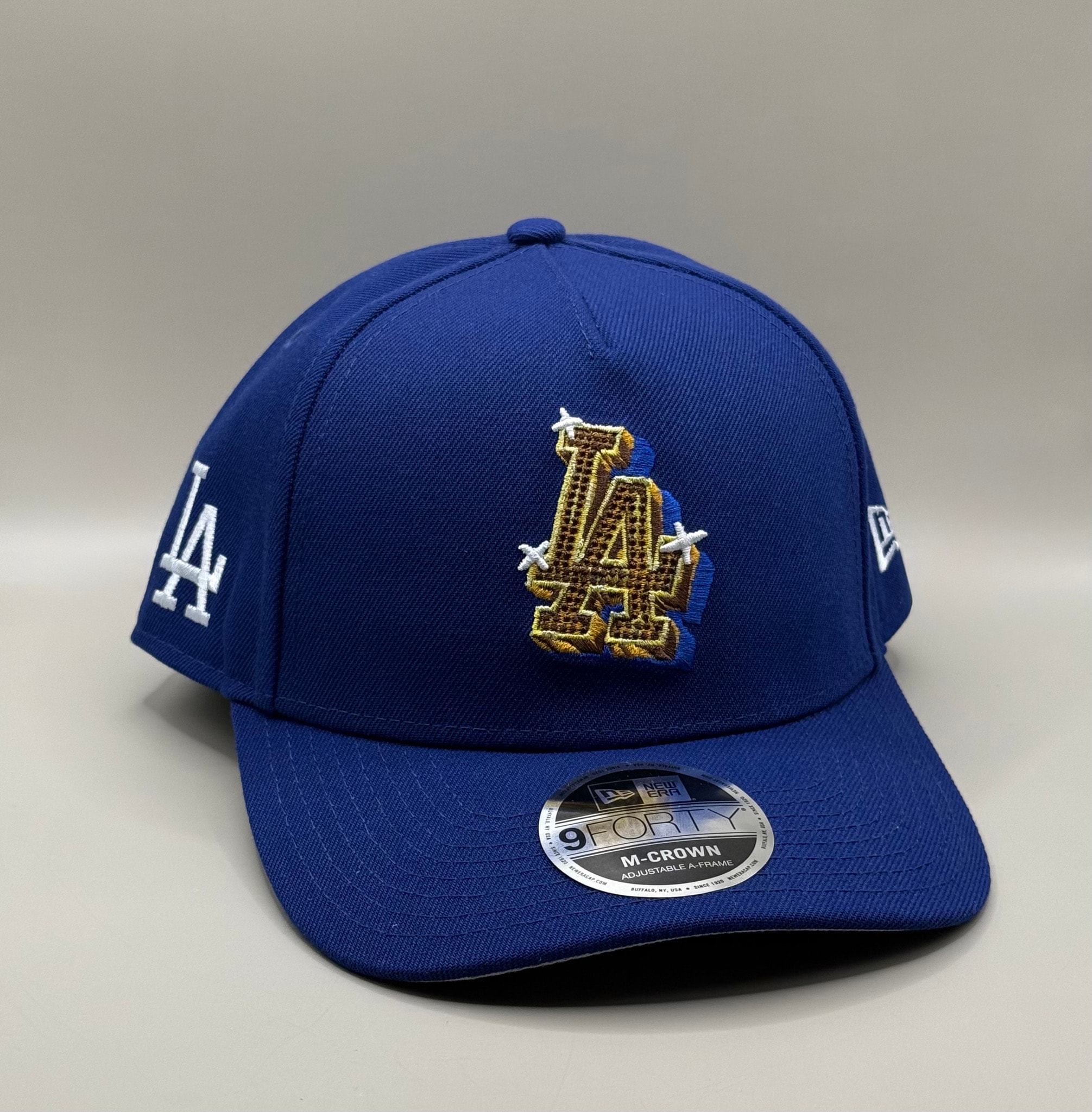 【限定発売】New Era 9FORTY ロサンゼルス・ドジャース Emblem ブルー