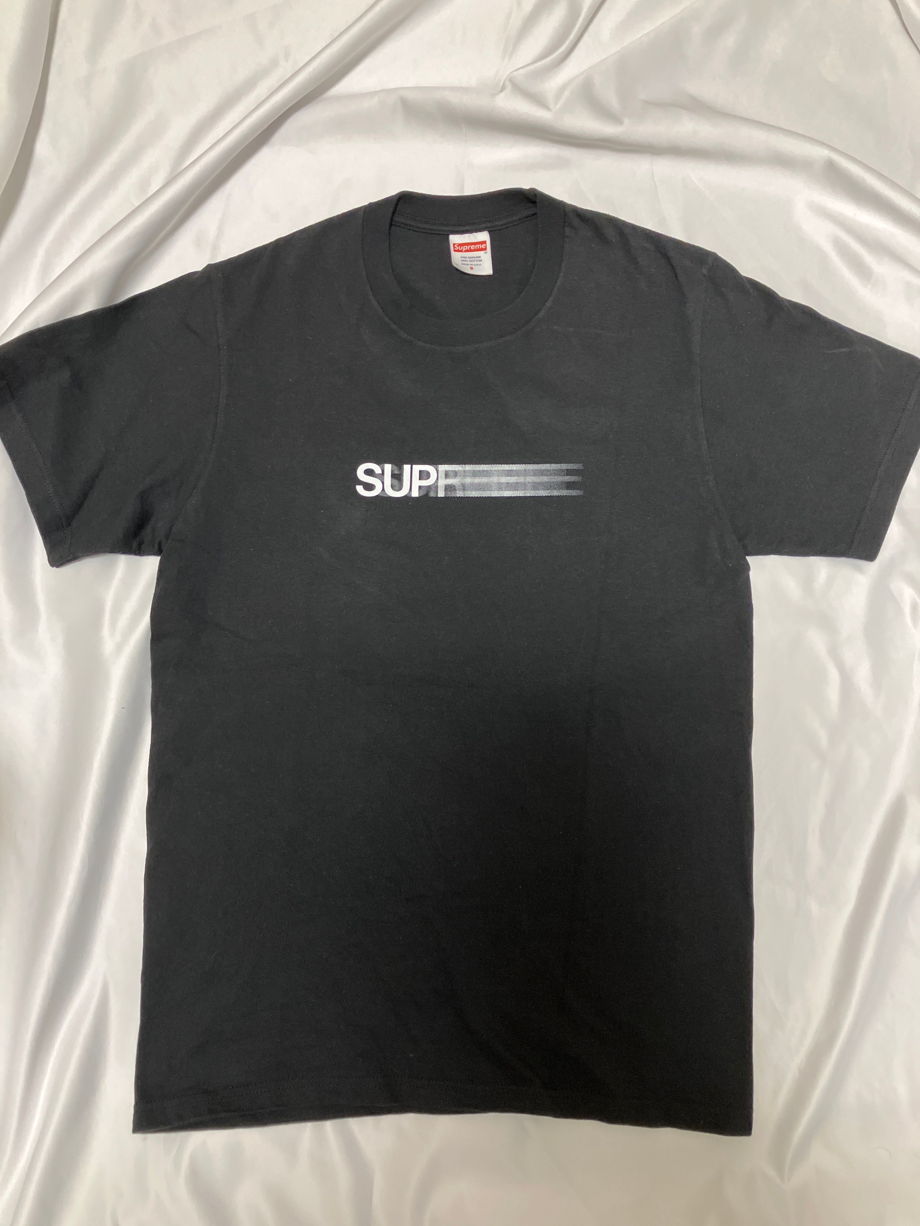 Supreme Motion Logo Tee "Black" (23SS)
