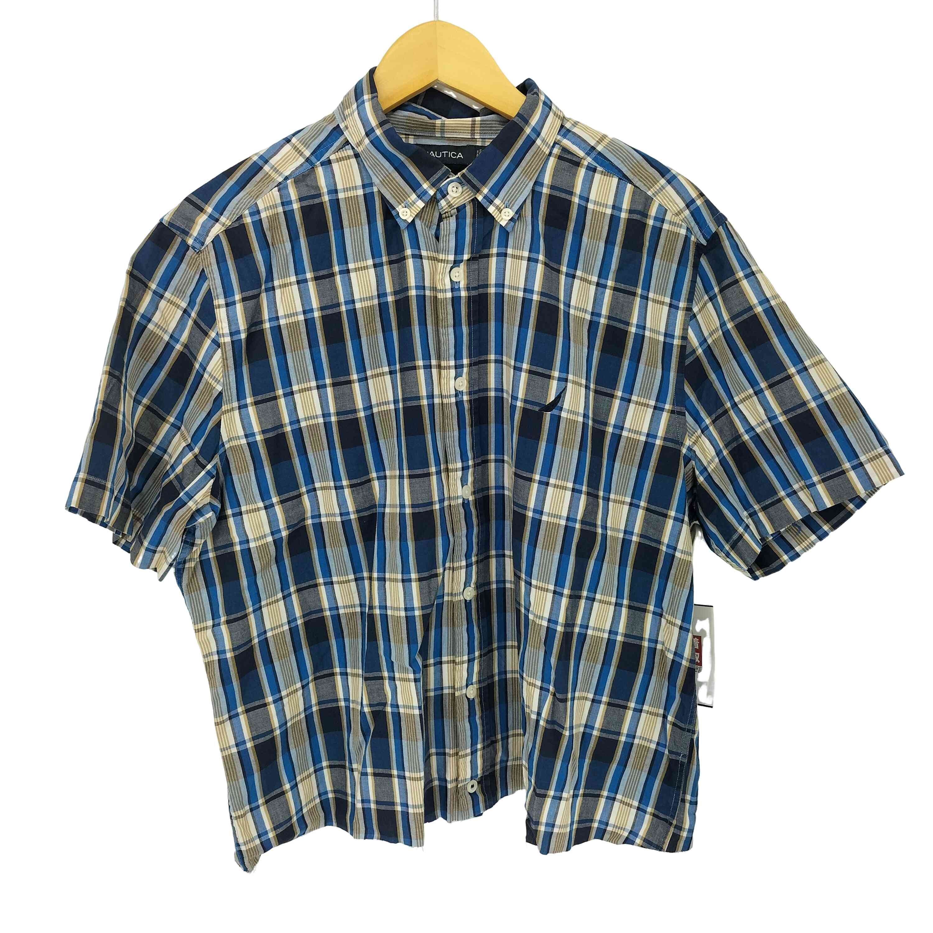 ボックスシルエット チェックBDシャツ【1137927827201】