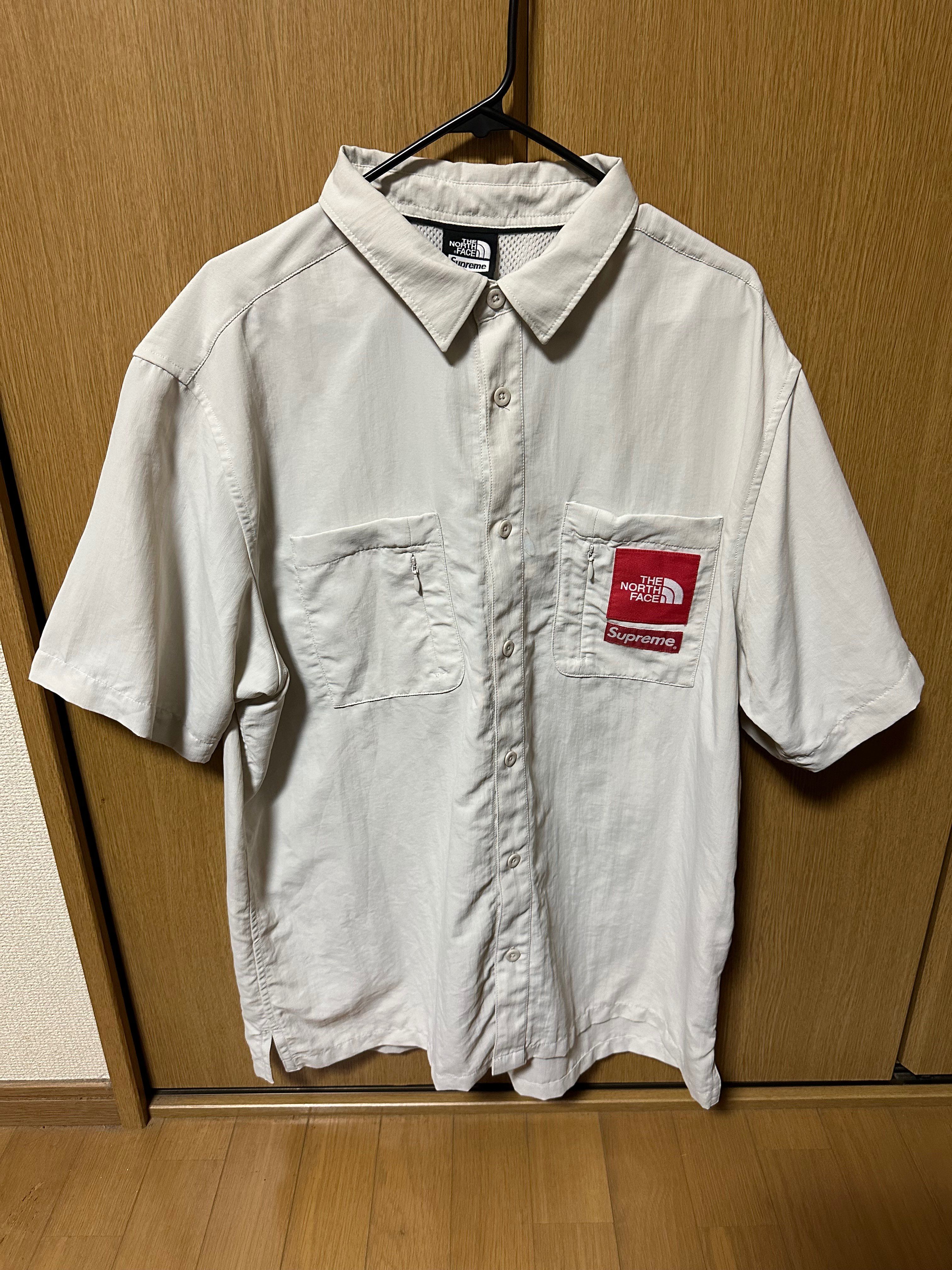 Supreme x The North Face Trekking S/S Shirt "Moonlight Ivory"