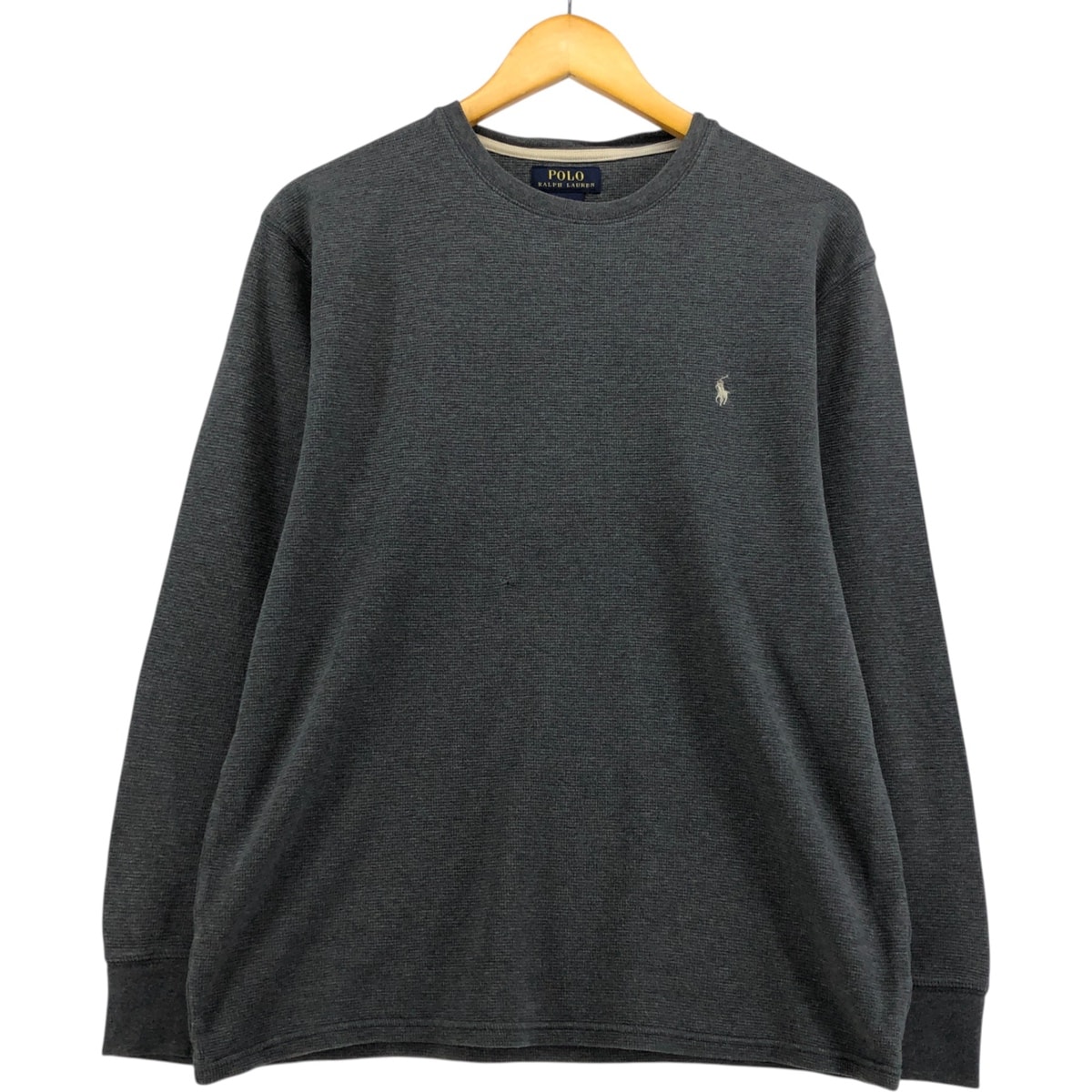 古着 ラルフローレン Ralph Lauren POLO RALPH LAUREN サーマルロンT ワッフル メンズXL相当/eaa572641