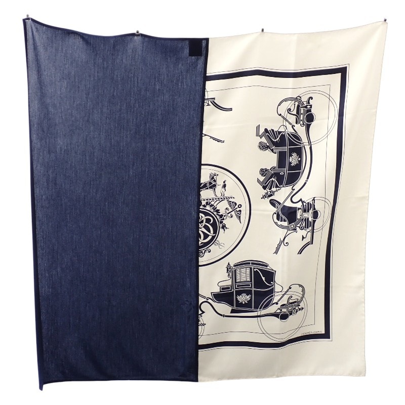 エルメス HERMES カレH ハイブリッド90 スカーフ【中古】【Aランク】
