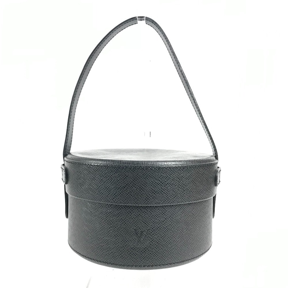 ルイヴィトン LOUIS VUITTON 茶箱 ボックスバッグ BOX 不明 タイガ カバン SPオーダー スペシャルオーダー ハンドバッグ タイガレザー アルドワーズ ブラック