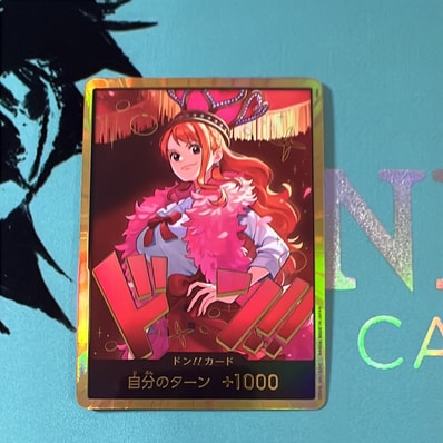 ドン!!カード : ナミ スーパーパラレル (エクストラブースター「ワンピース ヒロインズエディション」)