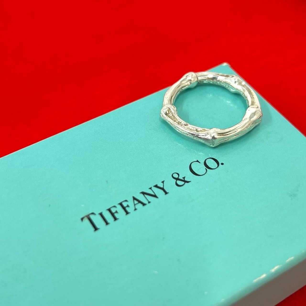 TIFFANY&Co. ティファニー バンブー シルバー925 リング・指輪 12.5号 シルバー
 10-10