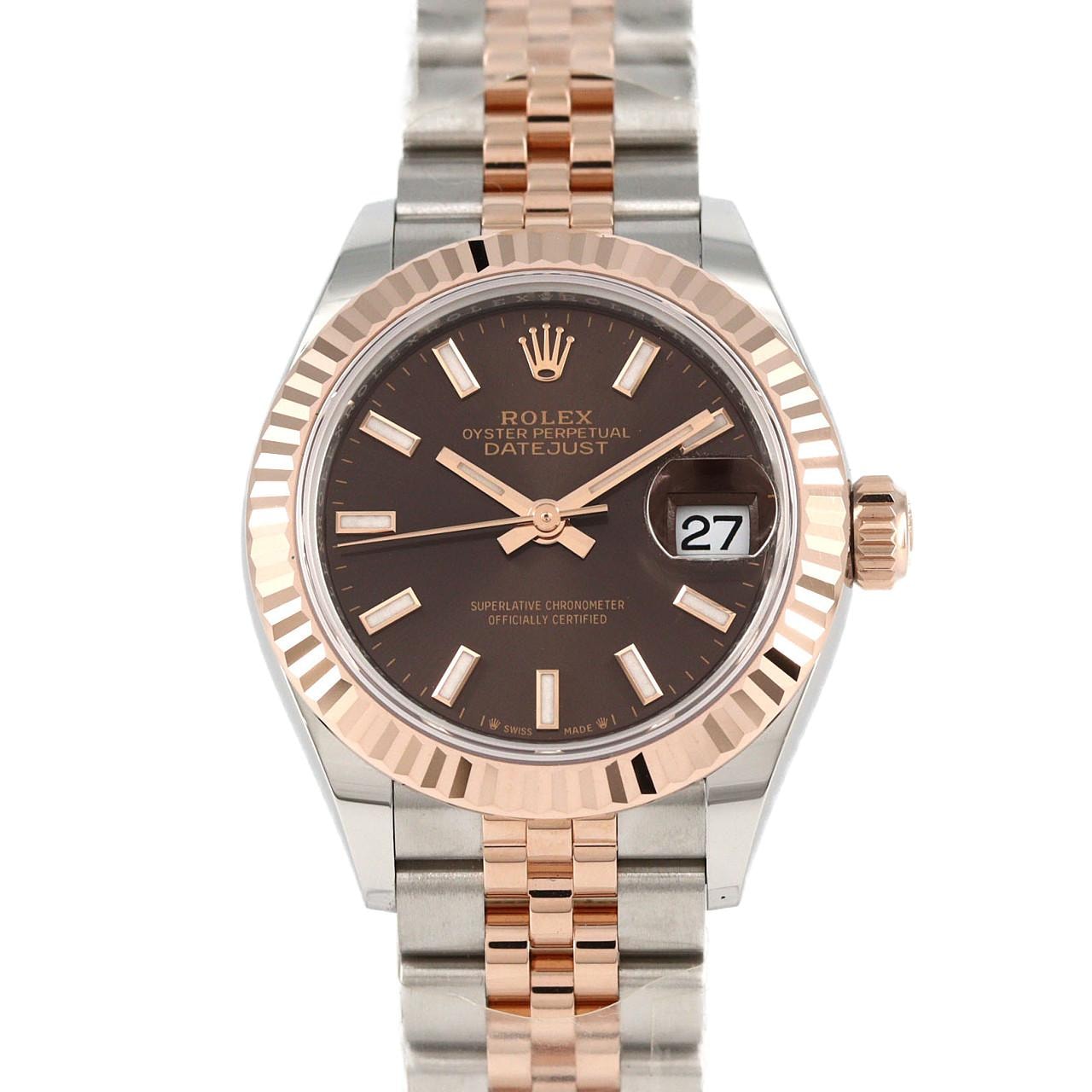 【新品】ロレックス デイトジャスト 279171 SSxPG 自動巻