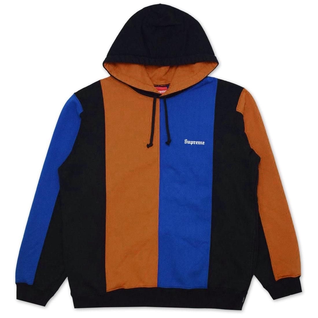USED XL supreme Tricolor Hooded Sweatshirt