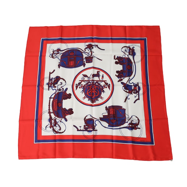 エルメス HERMES エクスリブリス スカーフ スカーフ