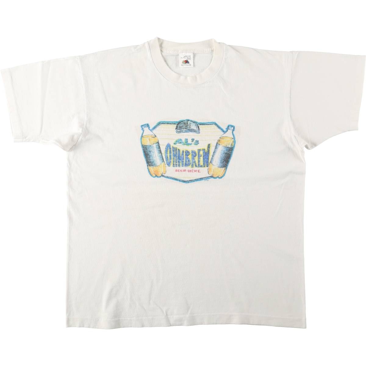 古着 90年代 フルーツオブザルーム FRUIT OF THE LOOM アドバタイジングTシャツ カナダ製 メンズXL相当 ヴィンテージ/eaa656387