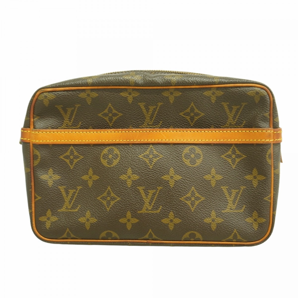 【6dd4337】ルイヴィトン クラッチバッグ モノグラム コンピエーニュ23 M51847 ブラウン【中古】メンズ