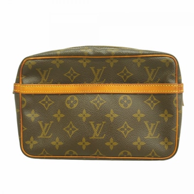 【6dd4337】ルイヴィトン クラッチバッグ モノグラム コンピエーニュ23 M51847 ブラウン【中古】メンズ