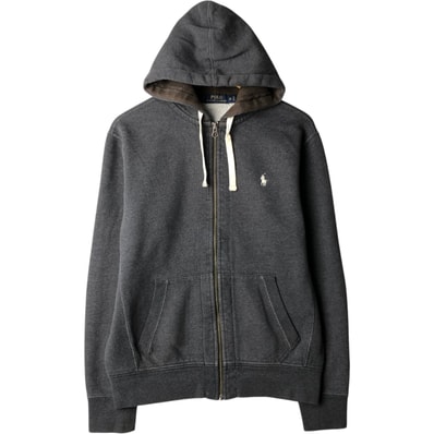 古着 ラルフローレン Ralph Lauren POLO RALPH LAUREN フルジップスウェットシャツ トレーナー メンズM相当/eaa632984
