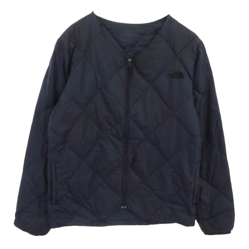 THE NORTH FACE ノースフェイス ジャケット ND91404 QUILTED ZEPHER SWEATER キルテッド ゼファー セーター ジャケット ダークネイビー系 M【中古】