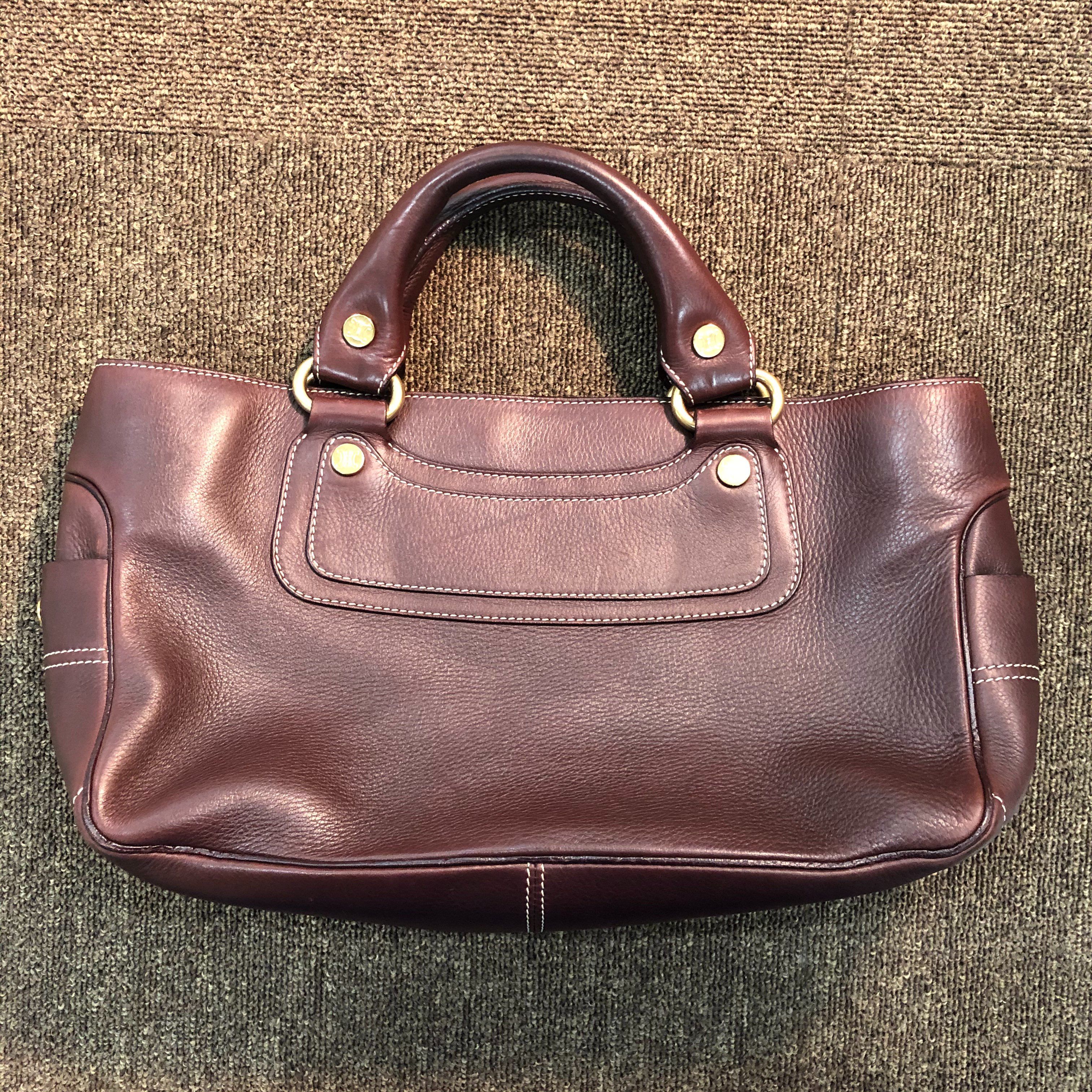 CELINE Boogie Bag "Bordeaux"
