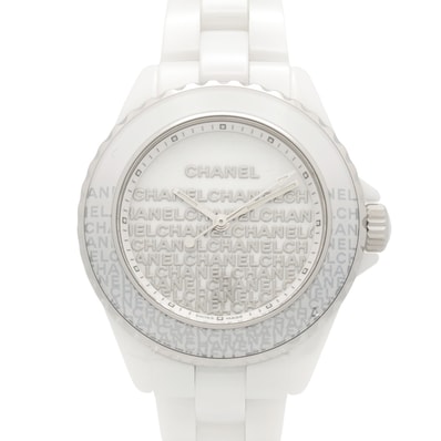 シャネル CHANEL J12 ウォンテッド ドゥ シャネル 腕時計 時計 セラミック レディース ホワイト系 H7419 【中古】