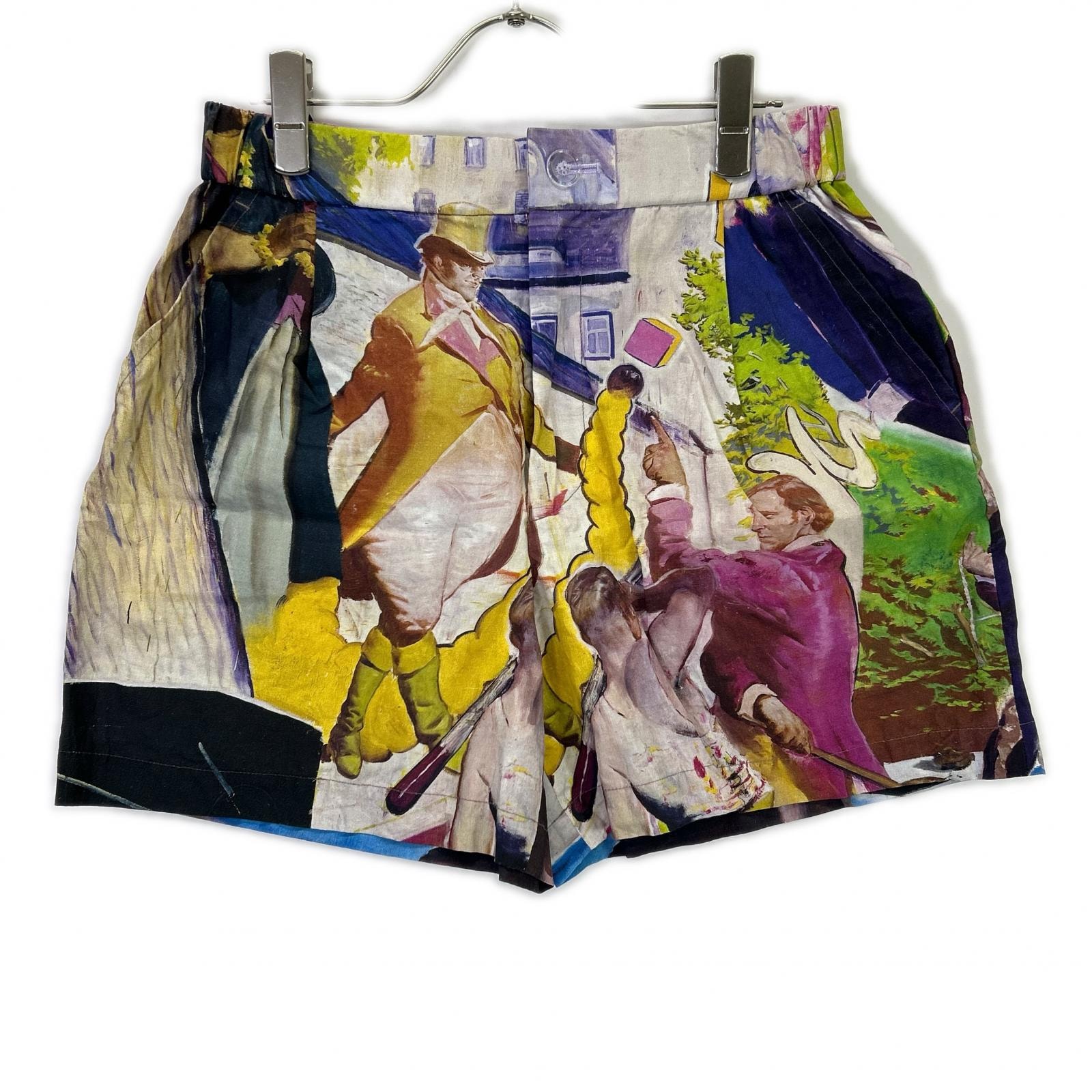 アンダーカバー UC1D1502-2 ピンク ハーフパンツ 1