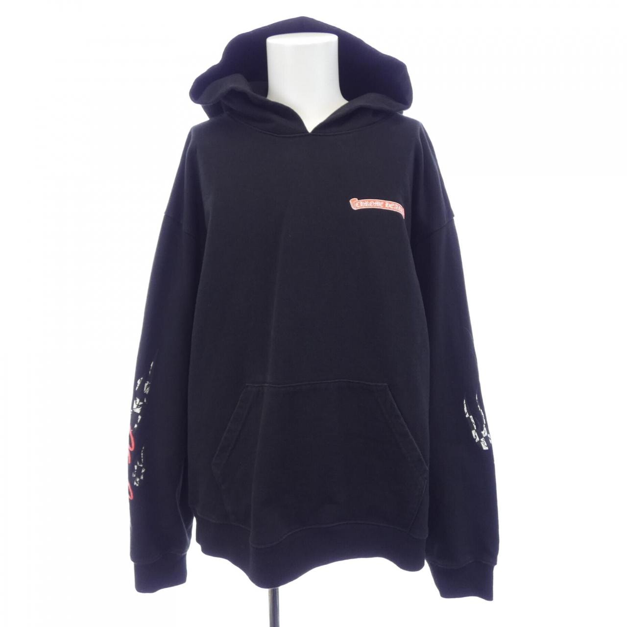 Chrome Hearts Matty Boy PPO Stay Fast Race Team Pullover Hoodie "Black"