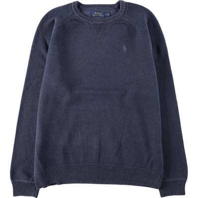 古着 ラルフローレン Ralph Lauren POLO RALPH LAUREN コットンニットセーター メンズL相当/eaa682361