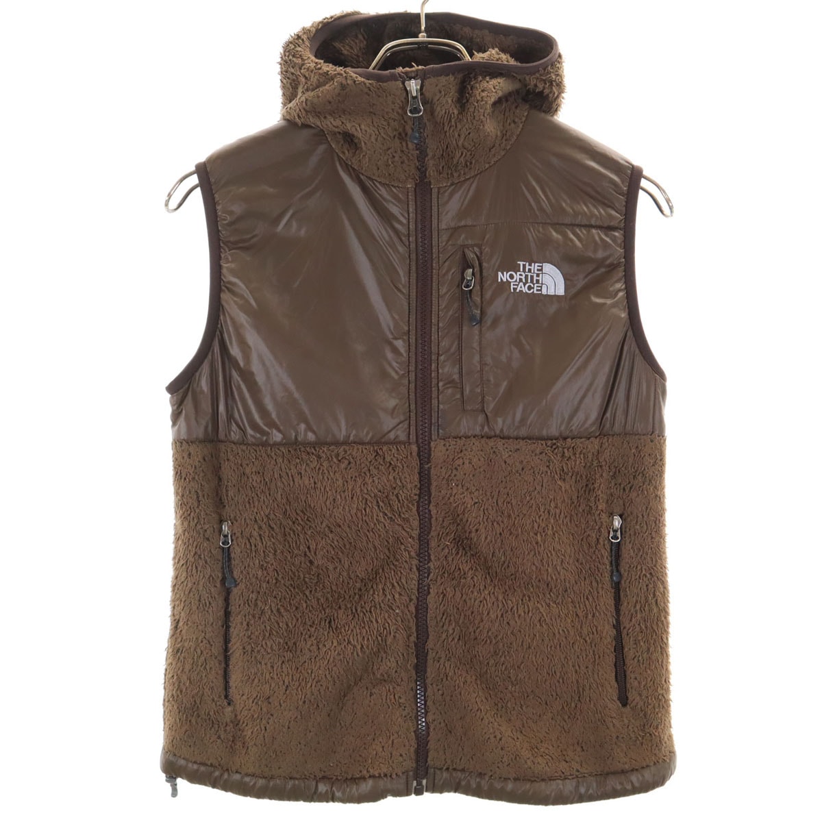 THE NORTH FACE ザノースフェイス フルジップ ベスト M ブラウン アウトドア NAW45004