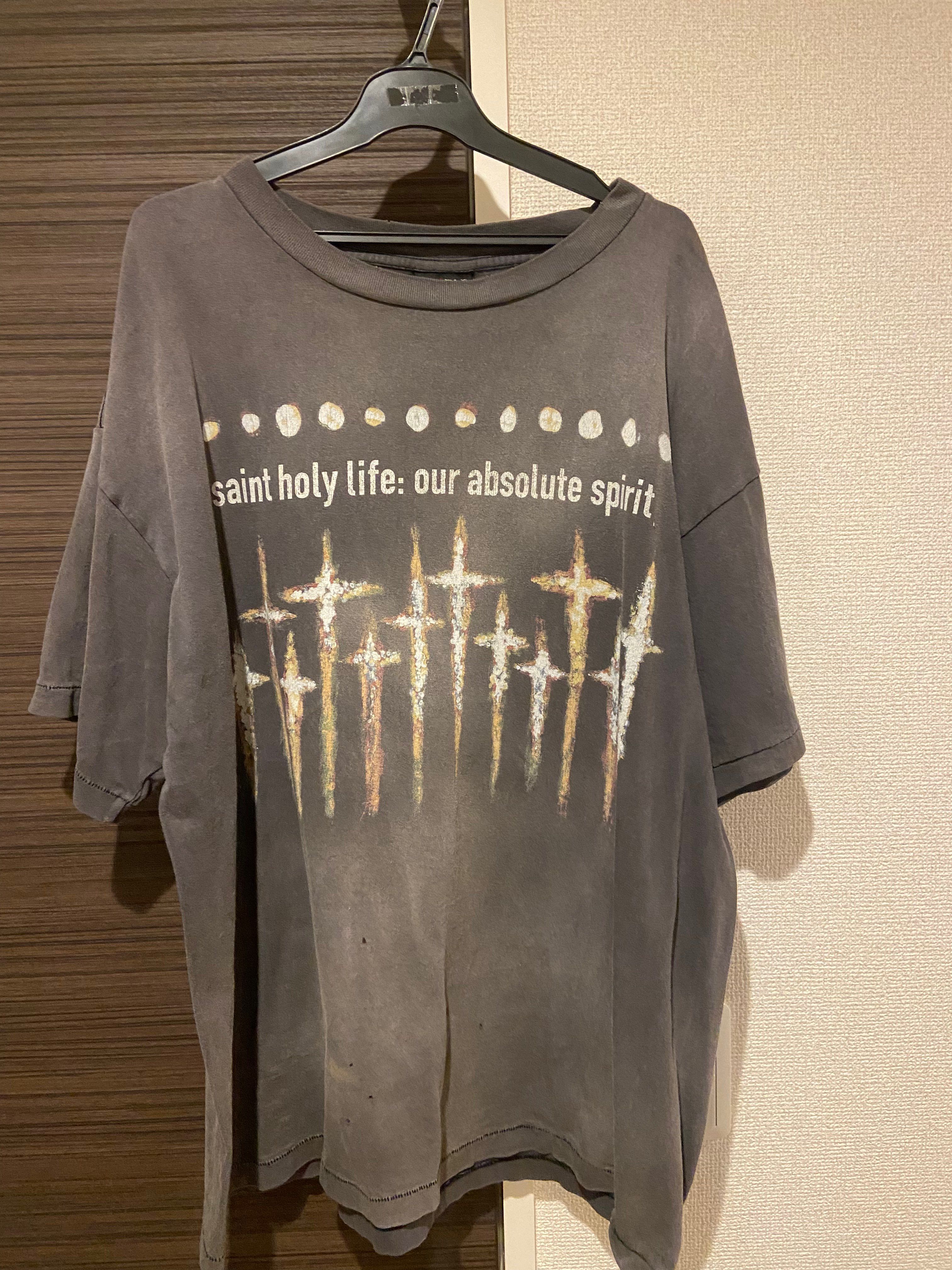 SAINT Mxxxxxx x FORSOMEONE FS_SS T-Shirt/God "Black"